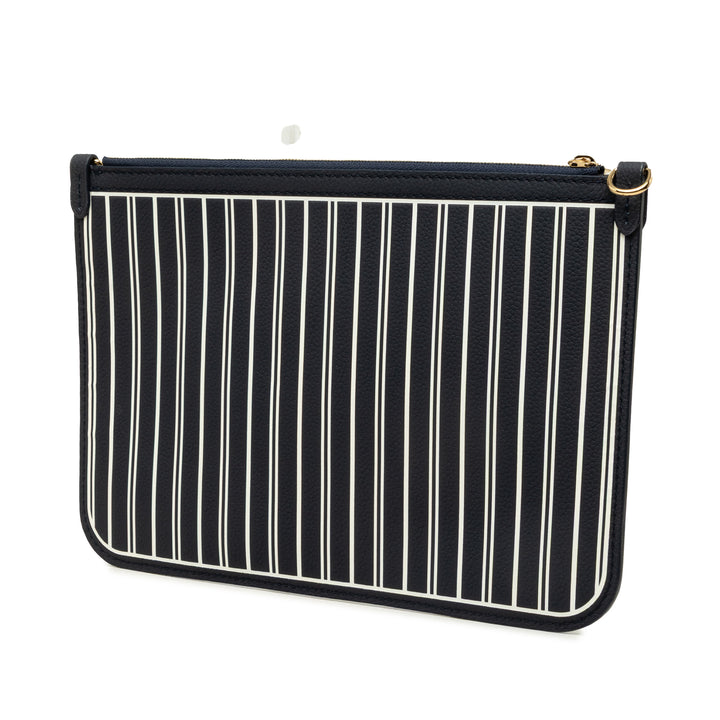 Louis Vuitton Pochette Neverfull Inside Out MM Cuir de veau Noir – vue 2 – GABY PARIS
