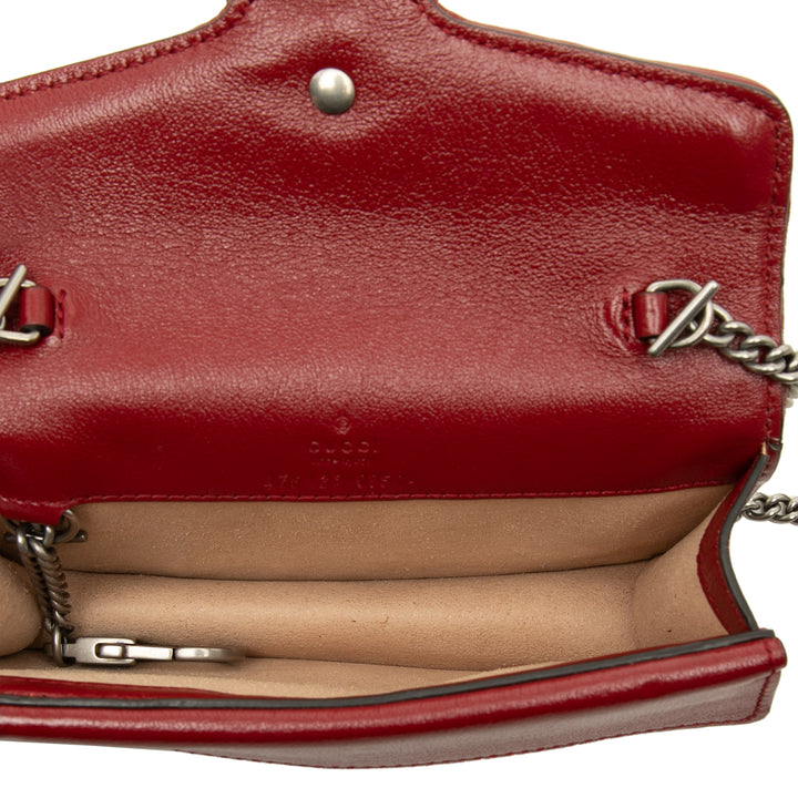 Gucci GG Dionysus Sac Mini Tweed Blanc – vue 4 – GABY PARIS
