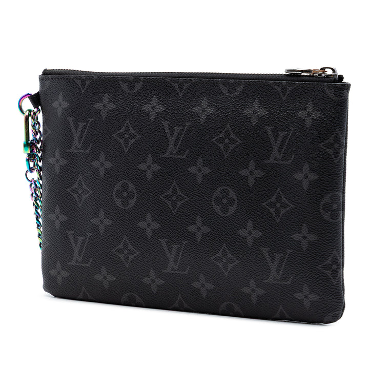 Louis Vuitton Monogram Eclipse Flash Fragment iPad Étui