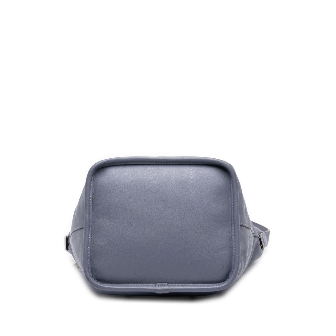 LOEWE Anagram Sac Violet – vue 3 – GABY PARIS