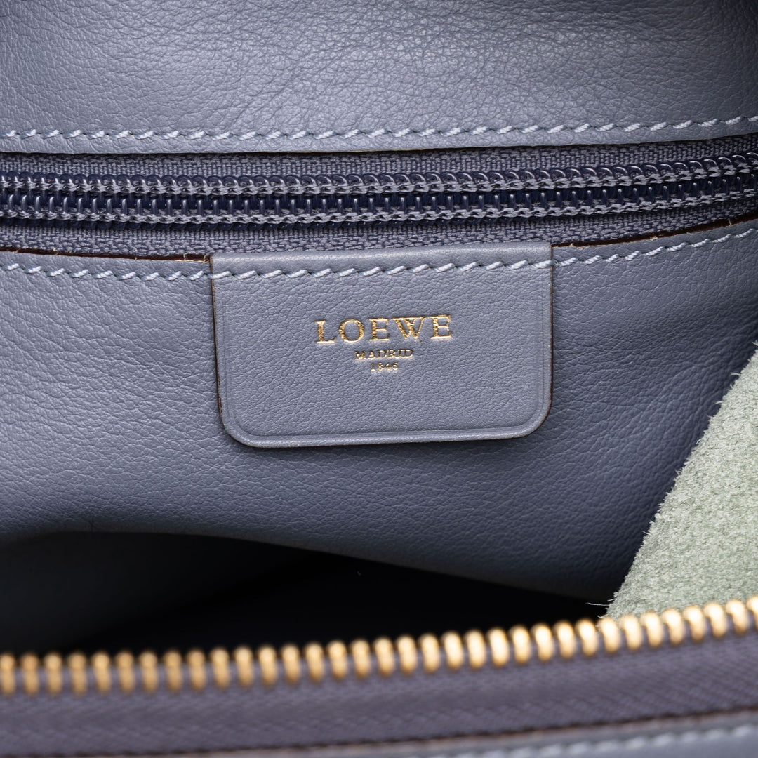 LOEWE Anagram Sac Violet – vue 5 – GABY PARIS