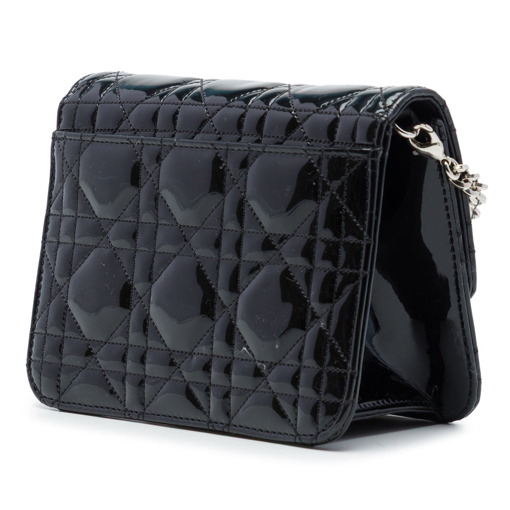 Dior Cannage Miss Dior Pochette Mini Noir – vue 2 – GABY PARIS