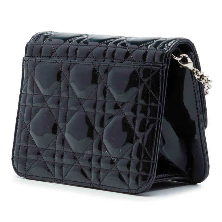 Dior Cannage Miss Dior Pochette Mini Noir – vue 2 – GABY PARIS