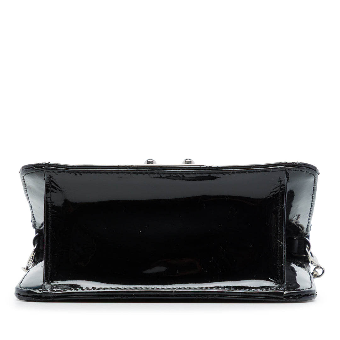 Dior Cannage Miss Dior Pochette Mini Noir – vue 3 – GABY PARIS
