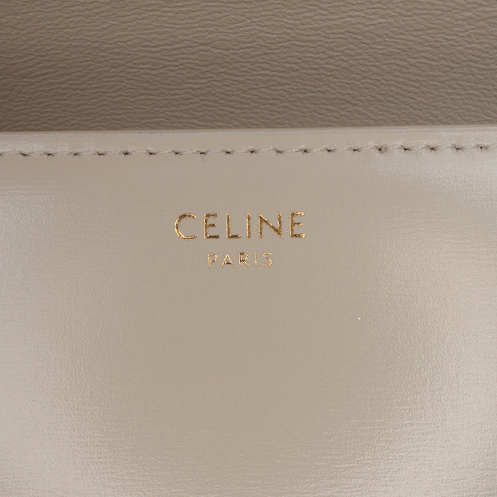 Celine brillant Triomphe Sac Teen Cuir de veau