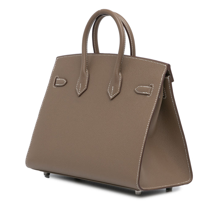 Epsom Birkin Sellier 25 Brown - Gaby Paris
