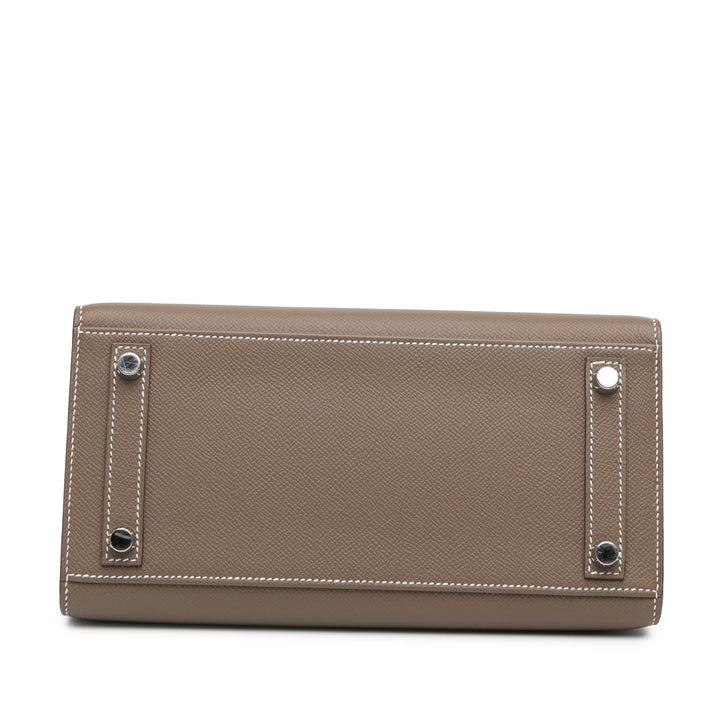 Epsom Birkin Sellier 25 Brown - Gaby Paris