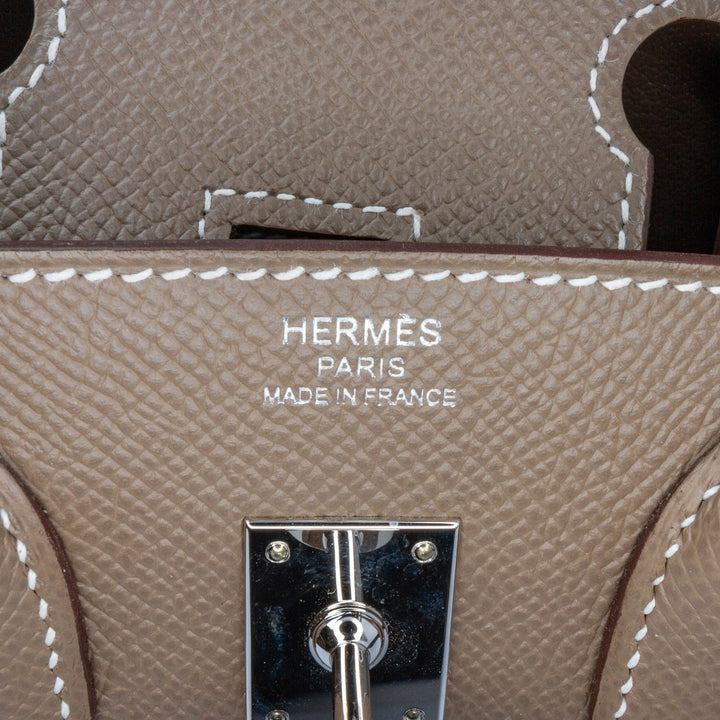 Epsom Birkin Sellier 25 Brown - Gaby Paris