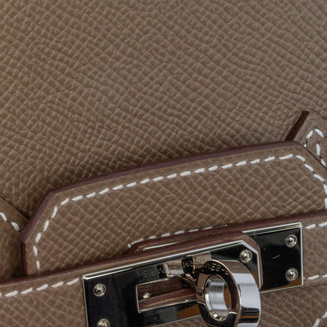 Epsom Birkin Sellier 25 Brown - Gaby Paris