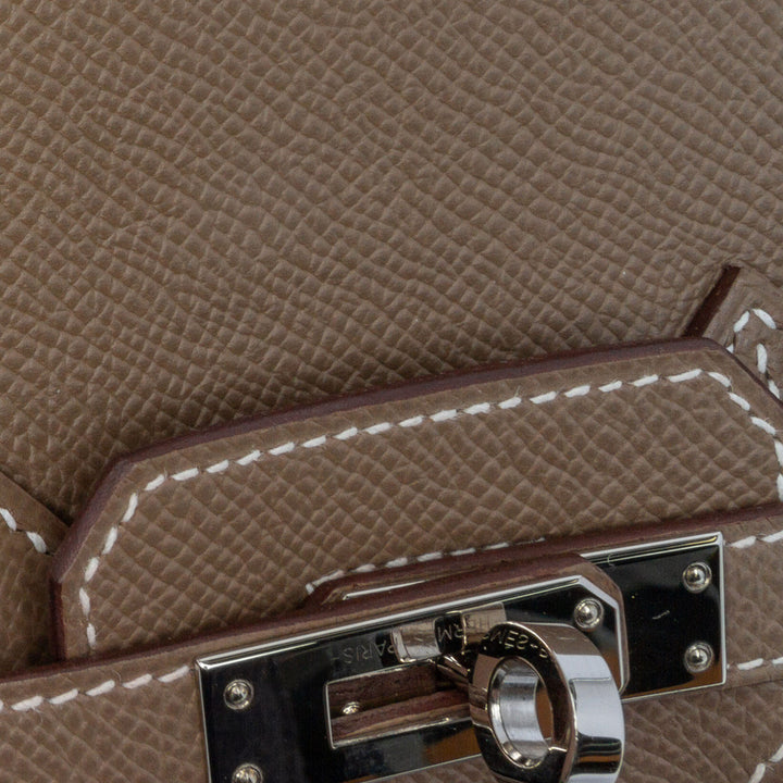 Epsom Birkin Sellier 25 Brown - Gaby Paris