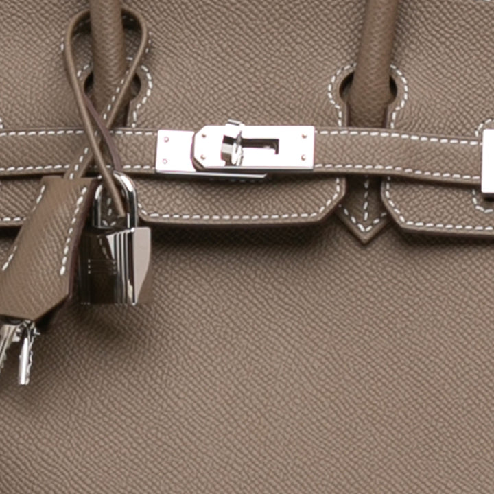 Epsom Birkin Sellier 25 Brown - Gaby Paris