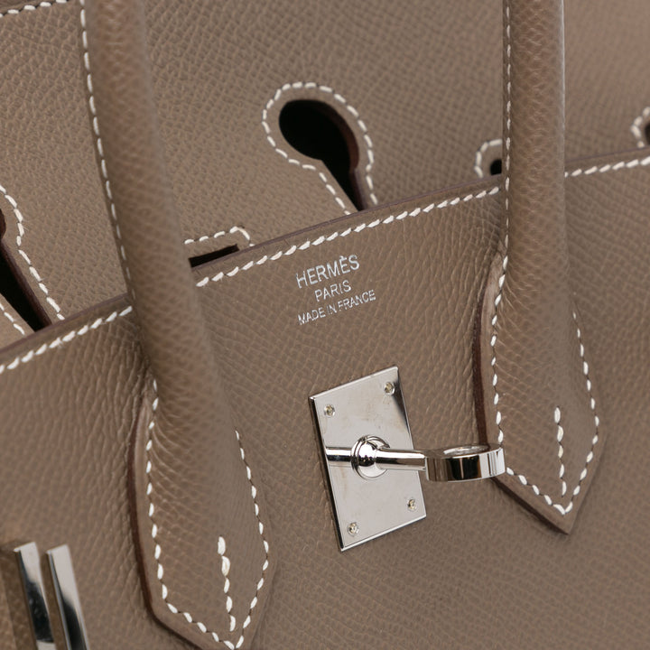 Epsom Birkin Sellier 25 Brown - Gaby Paris