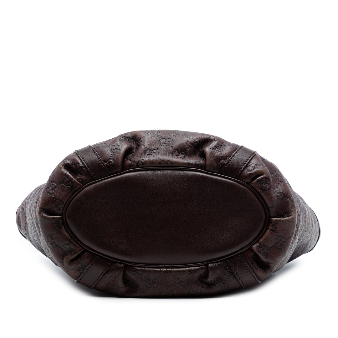 Gucci Guccissima Abbey D Bague Cabas Cuir