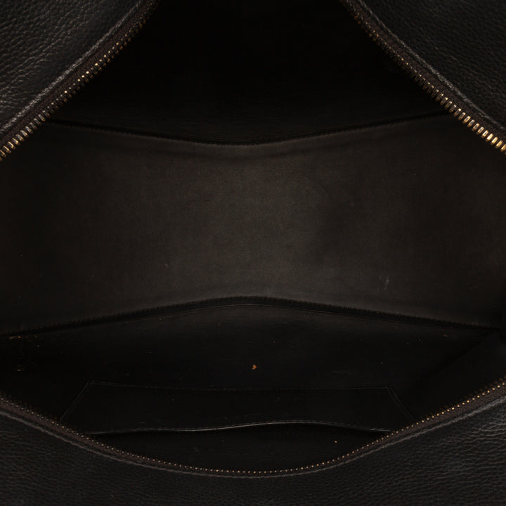 Balenciaga Medium Grained Cuir de veau Neo Classic City Sac cartable Noir
