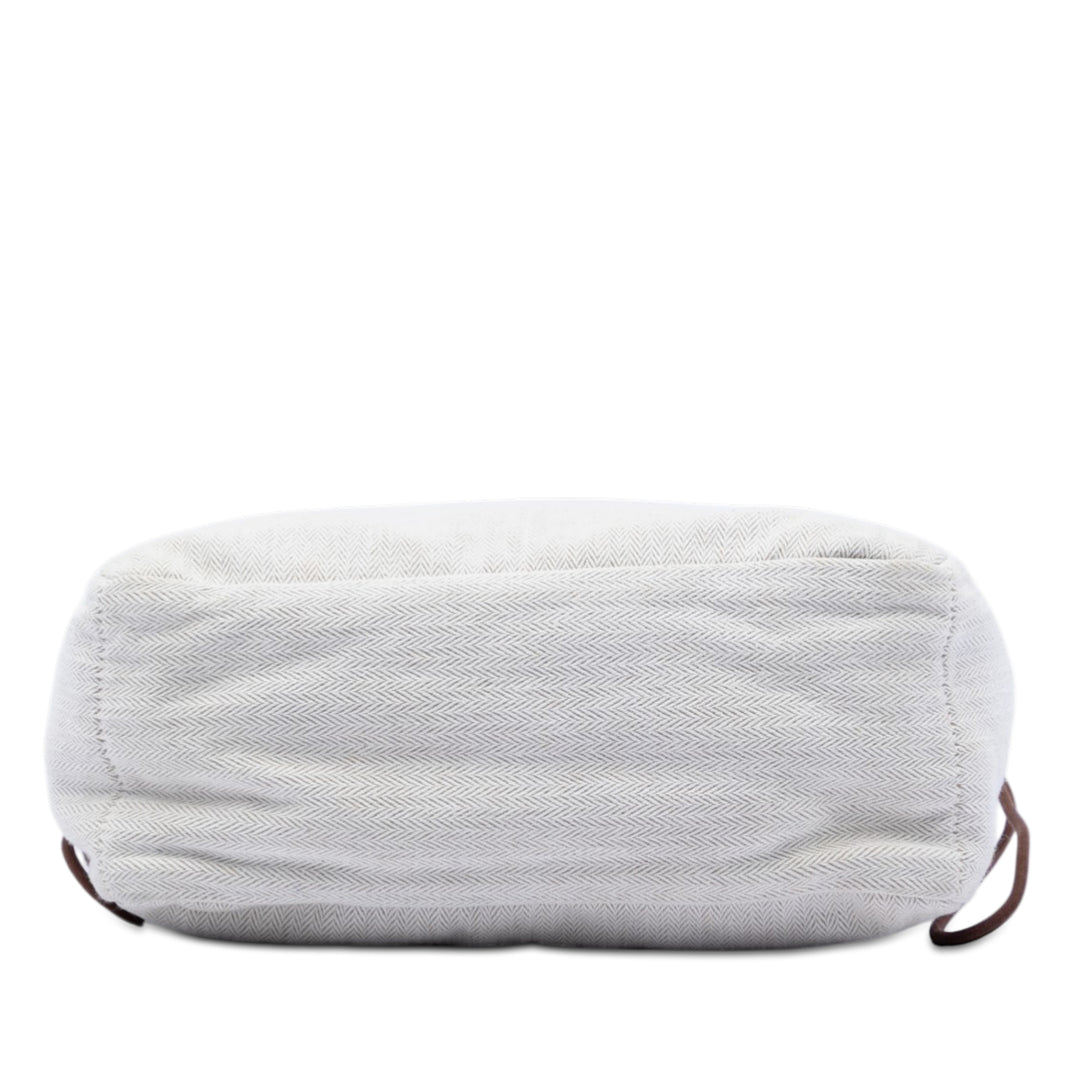 Hermès Toile et Barenia Fourbi Pochette 25