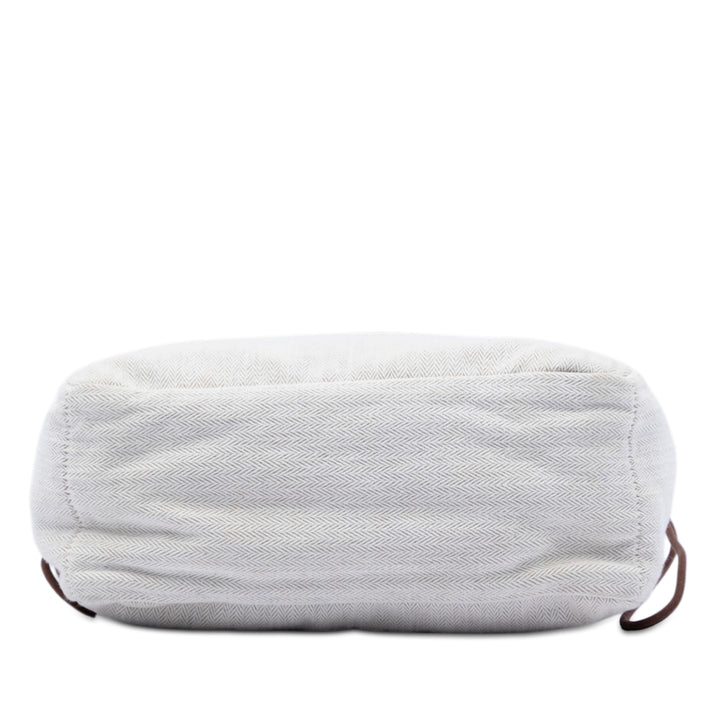Hermès Toile et Barenia Fourbi Pochette 25