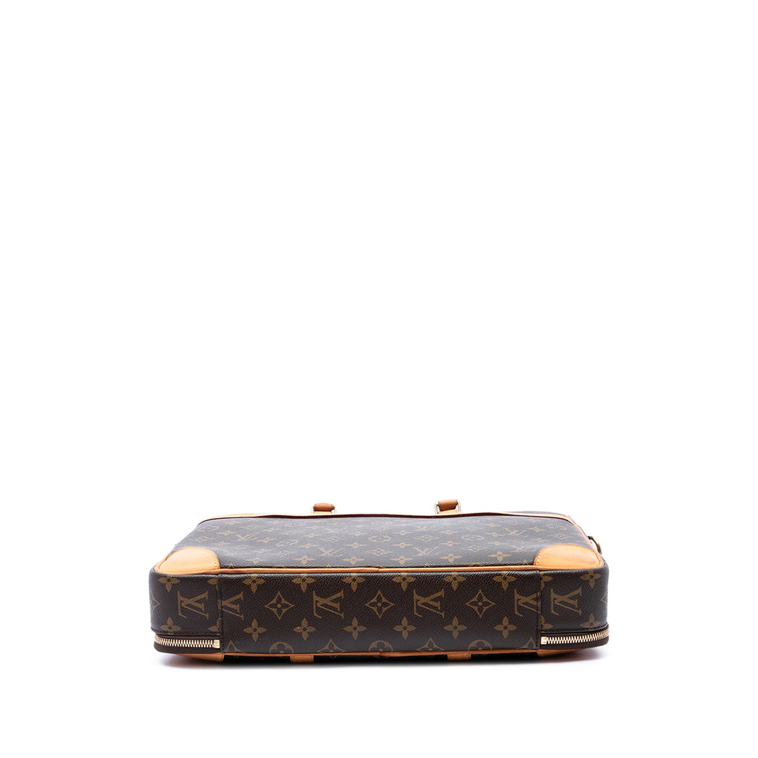 Louis Vuitton Cupertino Porte-documents Monogram Marron – vue 3 – GABY PARIS