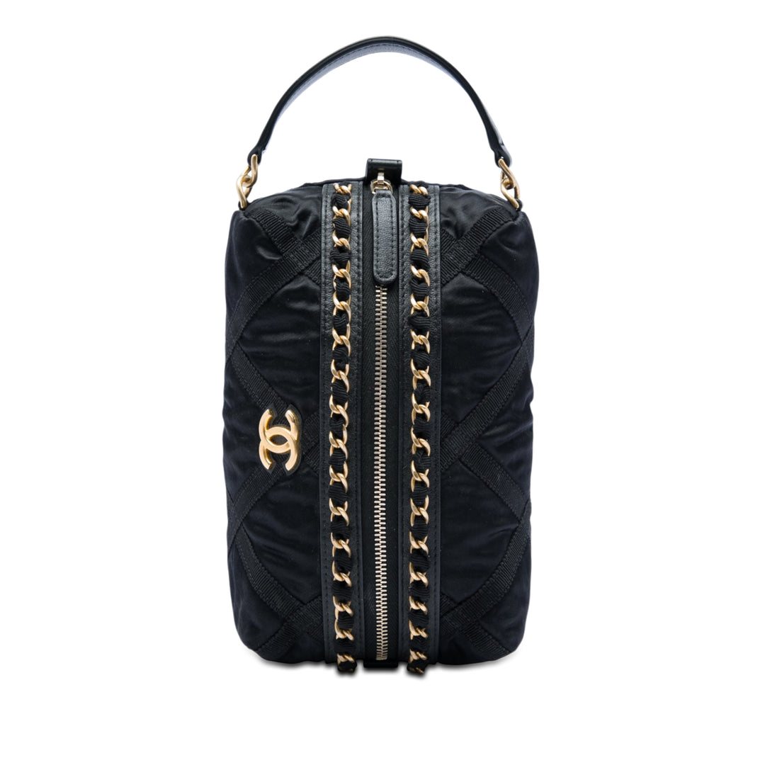 Chanel Grosgrain Lifestyle Pochette Nylon