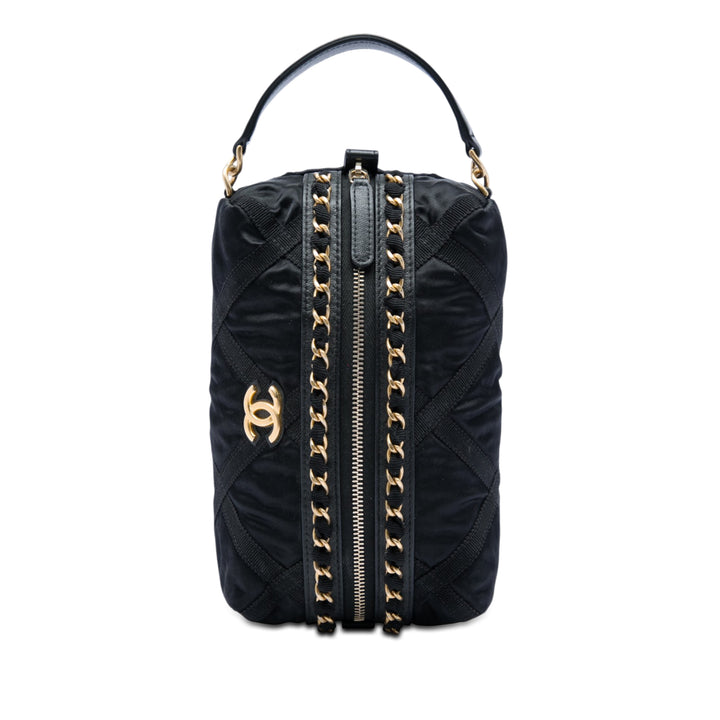 Chanel Grosgrain Lifestyle Pochette Nylon