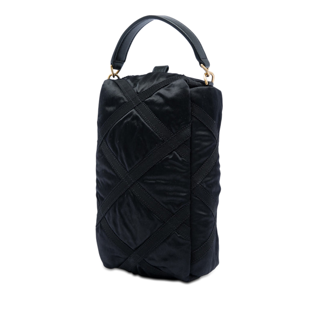 Chanel Grosgrain Lifestyle Pochette Nylon