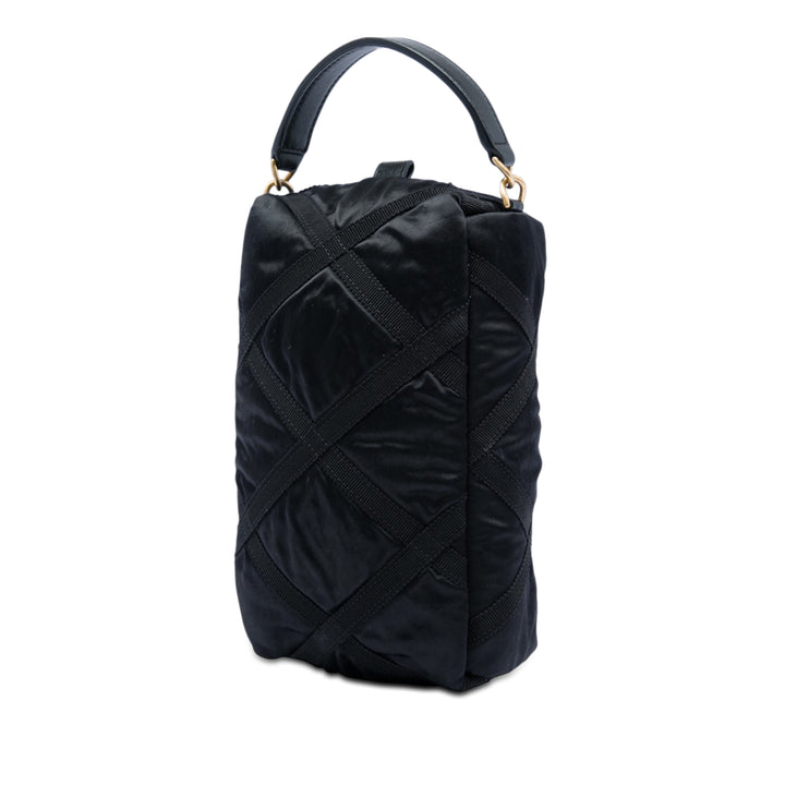 Chanel Grosgrain Lifestyle Pochette Nylon
