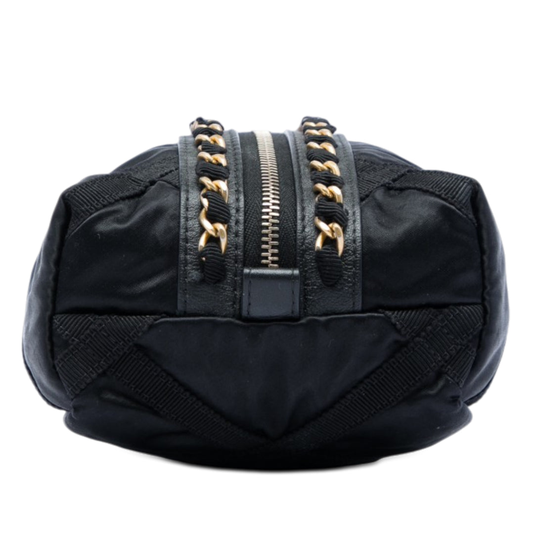 Chanel Grosgrain Lifestyle Pochette Nylon