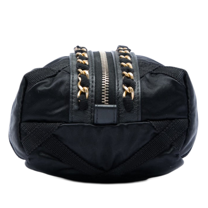 Chanel Grosgrain Lifestyle Pochette Nylon
