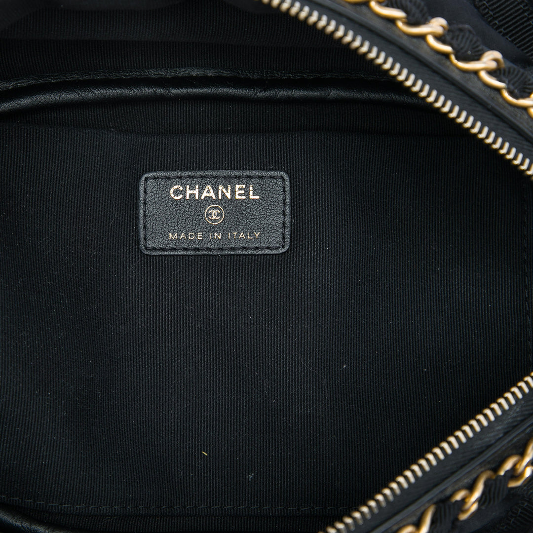 Chanel Grosgrain Lifestyle Pochette Nylon
