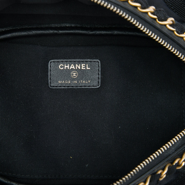 Chanel Grosgrain Lifestyle Pochette Nylon