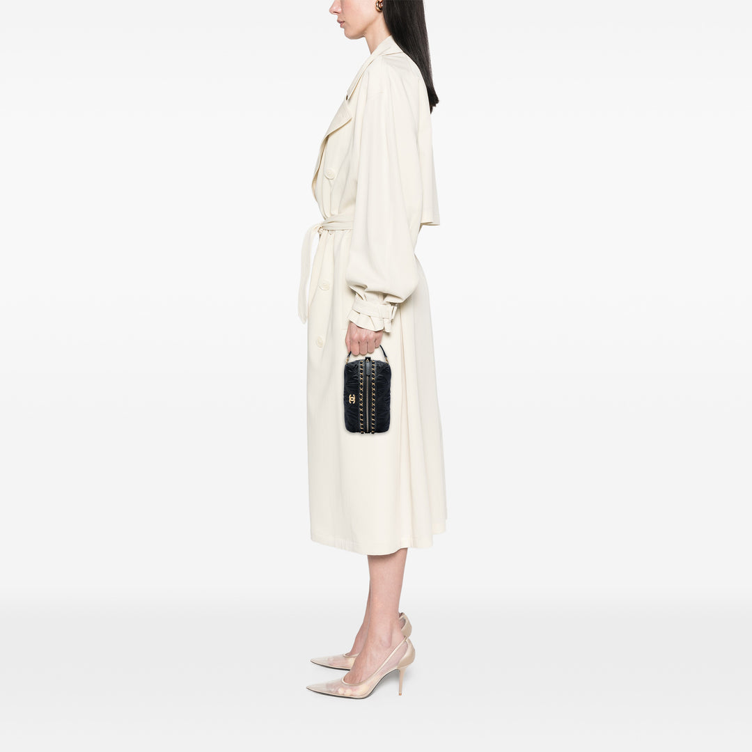 Chanel Grosgrain Lifestyle Pochette Nylon