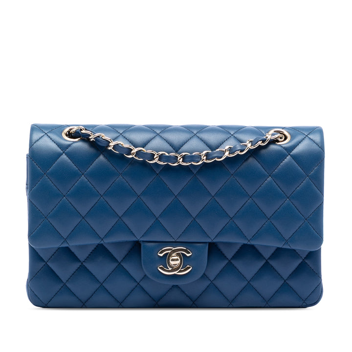 Chanel Medium Classic Cuir d’agneau Double rabat