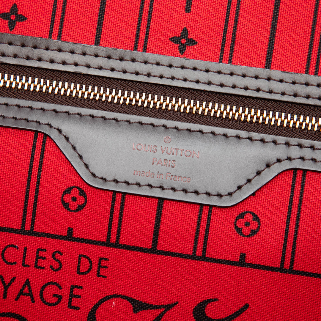 Louis Vuitton Neverfull MM Toile Damier Ébène