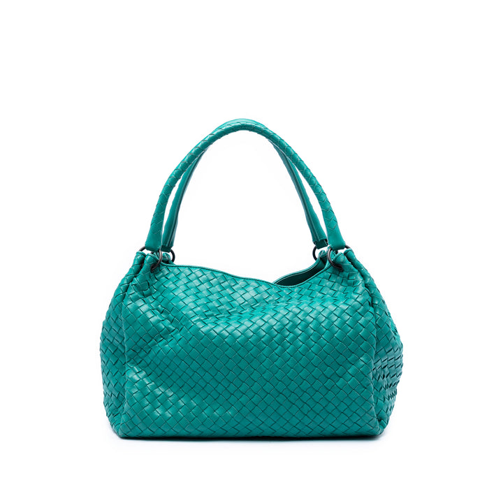 Bottega Veneta Nappa Intrecciato Parachute Cabas