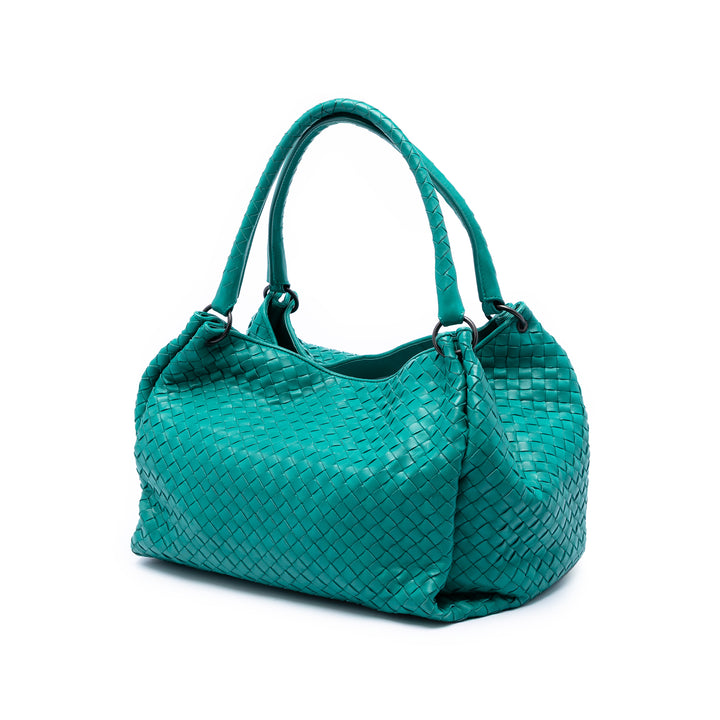 Bottega Veneta Nappa Intrecciato Parachute Cabas