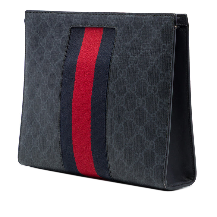 Web Pochette GG Supreme Noir
