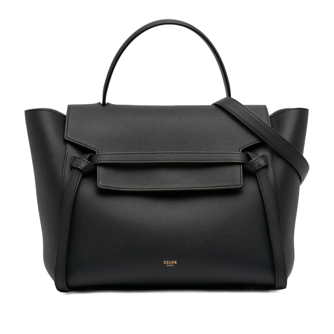 Celine Mini Cuir de veau grainé Sac ceinture