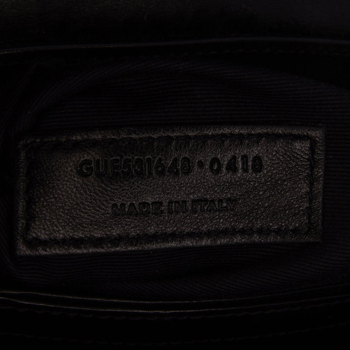 Saint Laurent Toy Shearling Loulou Sac porté croisé