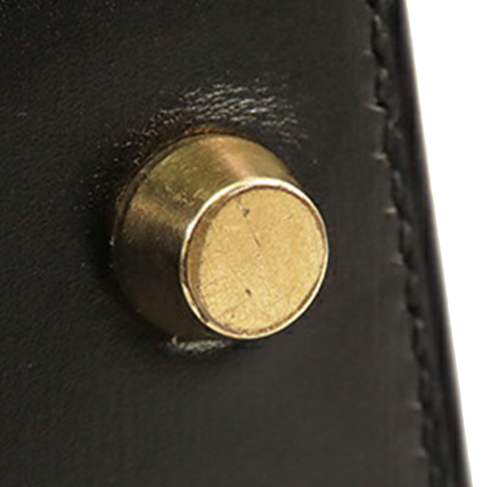 Box Calf Kelly Retourne 35 Black - Gaby Paris