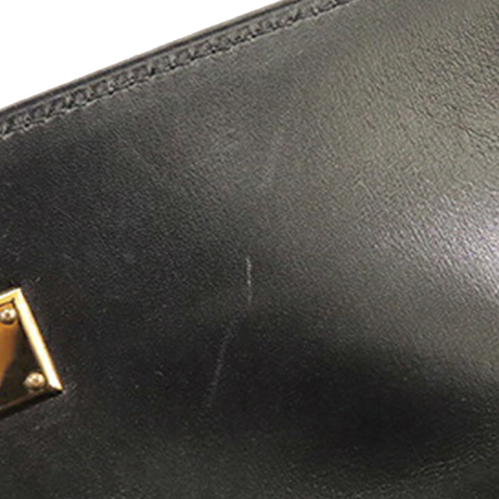 Box Calf Kelly Retourne 35 Black - Gaby Paris
