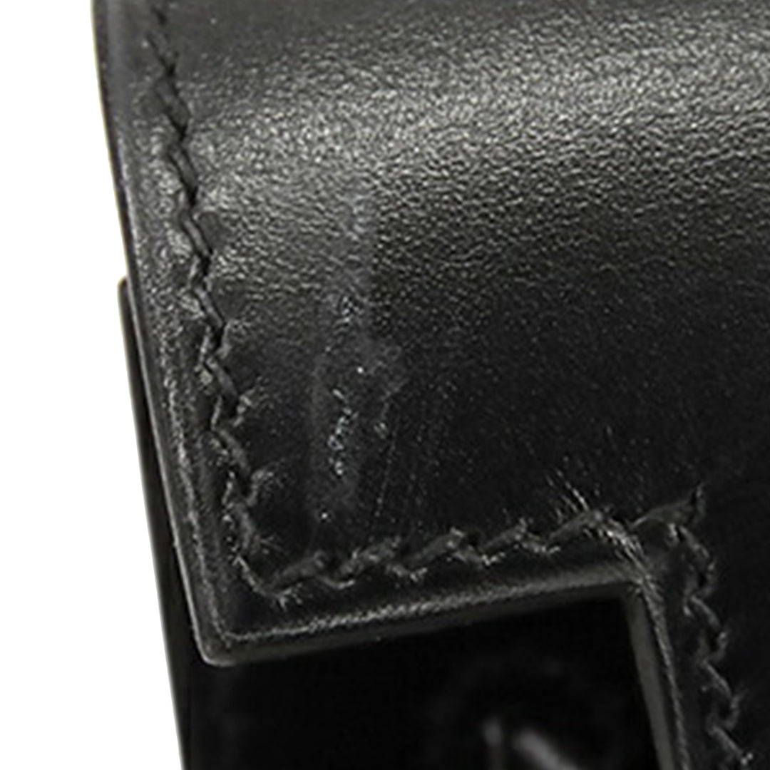 Box Calf Kelly Retourne 35 Black - Gaby Paris