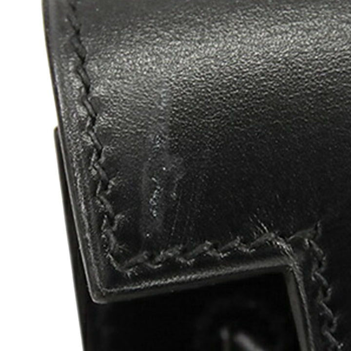 Box Calf Kelly Retourne 35 Black - Gaby Paris
