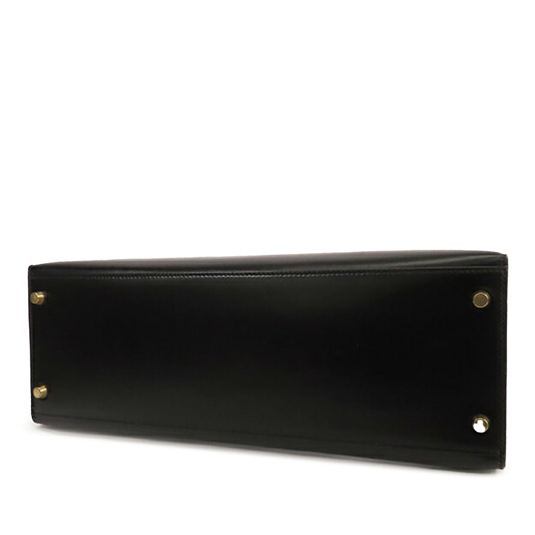 Box Calf Kelly Retourne 35 Black - Gaby Paris