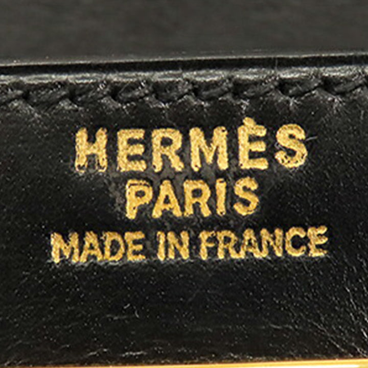 Box Calf Kelly Retourne 35 Black - Gaby Paris