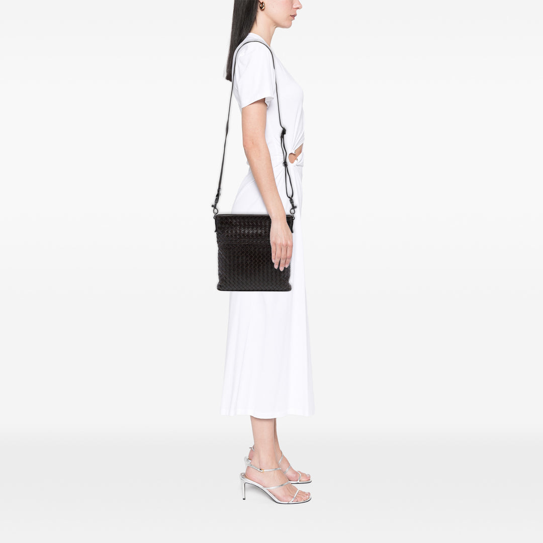 Bottega Veneta Nappa Intrecciato VN Sac porté croisé