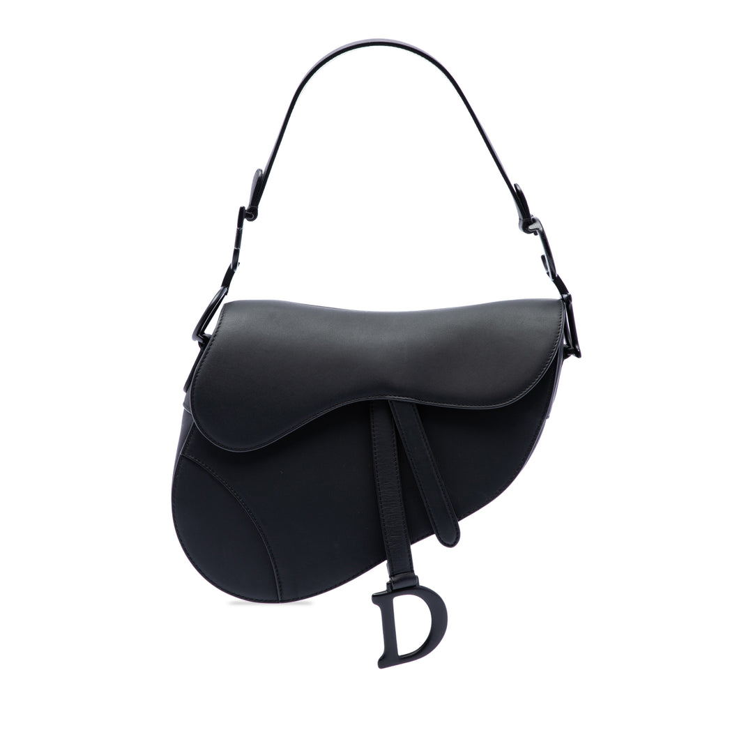 Ultra Matte Saddle Sac Cuir de veau Noir