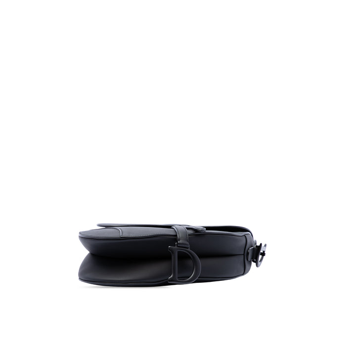 Ultra Matte Saddle Sac Cuir de veau Noir
