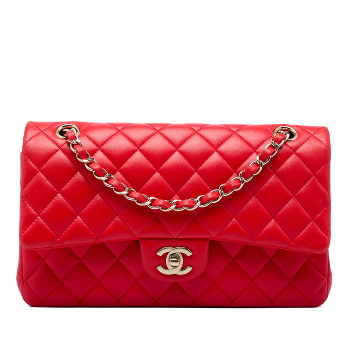 Chanel Medium Classic Cuir d'agneau Double rabat