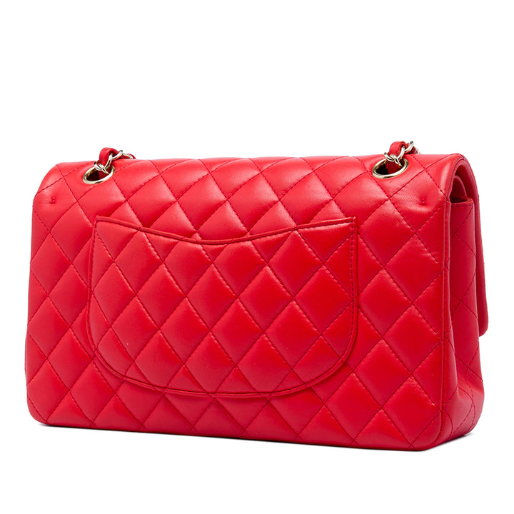 Chanel Medium Classic Cuir d'agneau Double rabat