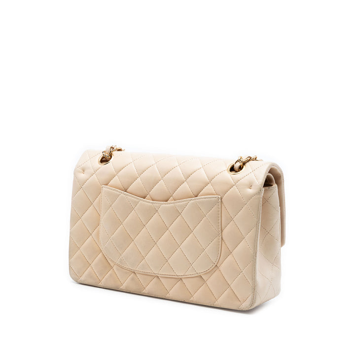 Chanel Medium Classic Cuir d’agneau Double rabat