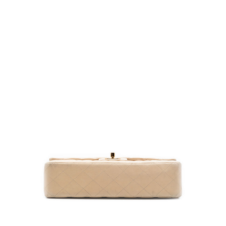 Chanel Medium Classic Cuir d’agneau Double rabat